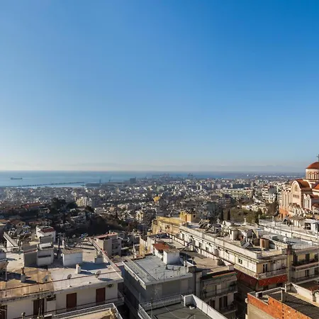 City's Balcony, Iconic Friends Inspired Home, Epic View By #binobi! * Thessaloníki