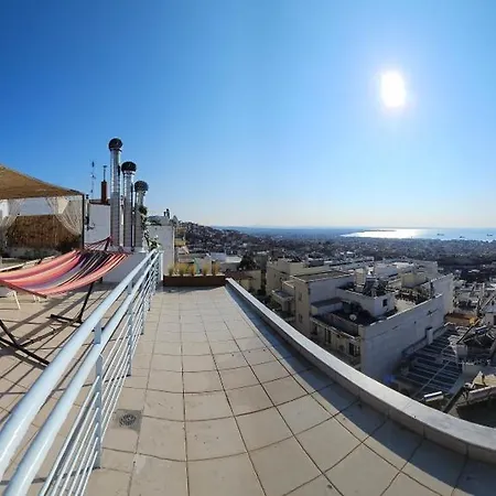 City's Balcony, Iconic Friends Inspired Home, Epic View By #binobi! Lejlighed Thessaloníki