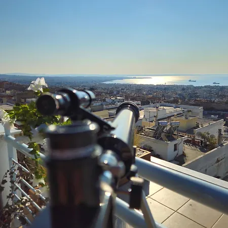 City's Balcony, Iconic Friends Inspired Home, Epic View By #binobi! * Thessaloníki
